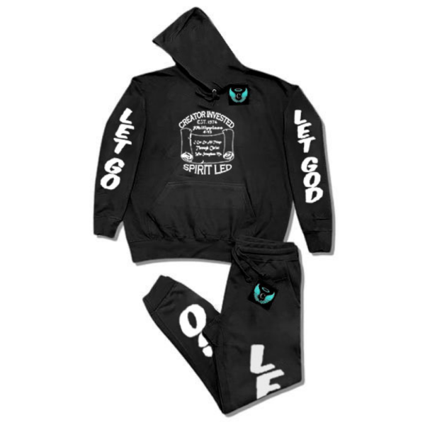 Creator Hoodie and Joggers (Black)